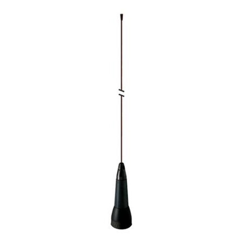 EM EMFLX-M10004 WAVE E/m-Flex IP67 Rated Poly Spring VHF 3dB Gain Roof Mount Antenna (tunable Range) 132-174 Mhz