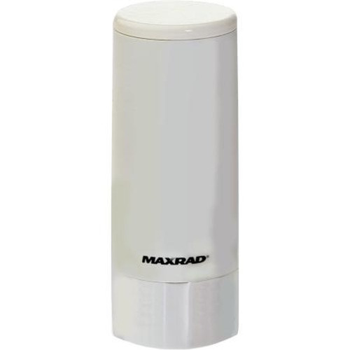 MAXRAD WMLPV700 740-870 Mhz Low Profile Vertical 2 Db Gain Antenna.2.4" High.White Over Chrome.Order Motorola Style Mount Separately