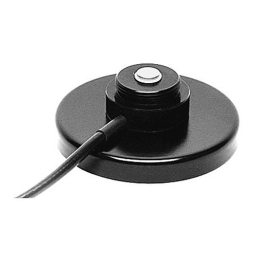 MAXRAD RBGP 3" Scratchless Magnetic Mount.Rubber Boot Prevents Damage.Includes 12' RG58/U Cable and a Teflon UHF Male Connector.Black