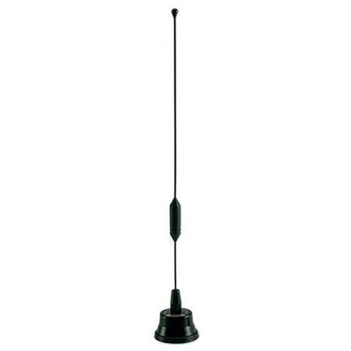 LARSEN NMO3E800B 806-866 Mhz 3.2dB Gain Enclosed Coil Black Antenna.Order Nmo/ Motorola Style Mount Separately