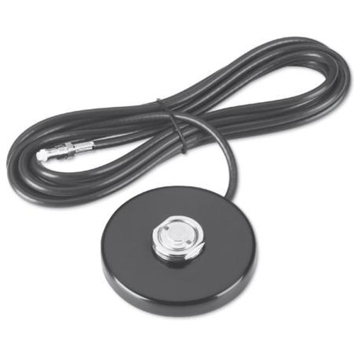 LARSEN NMOMMRDSSMA 0-3000 Mhz Magnet Mount.Includes 12' RG58A/U Dual Shield Cable and Installed SMA Crimp Connector