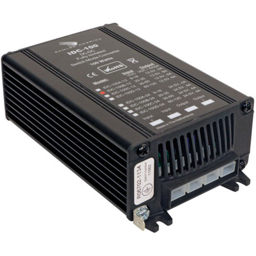SAMLEX IDC-100C-24 Step Down Isolated Switch Mode Converter.30-60 VDC Input, 24V Output.4 Amps