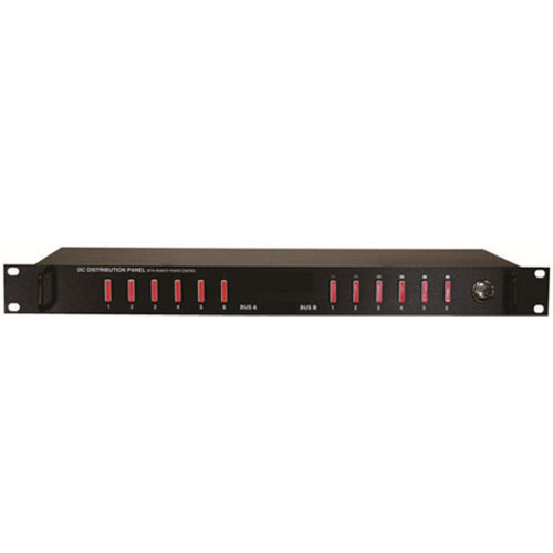ICT 200DF-12 12/24/48Vdc 200 Amp 19" Rack Dual Bus Dist Pnl,6 Fuses/Bus