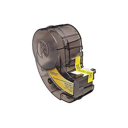 BRADY XPS-250-1 Wire Marker Heat-Shrink Sleeves, Black/white.3-to-1 Shrink Ratio.16 to 10 Wire Gauge.Polyolefin with Matte Finish.100/roll