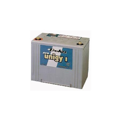 DEKA 12AVR-90 UNIGY I Lead Acid Battery.12 Volt, 90 Ah.12.01L X 6.80W X 8.24H.Heavy Duty Inserted Post 1/4" X 20.Flame Retardant Polypropylene
