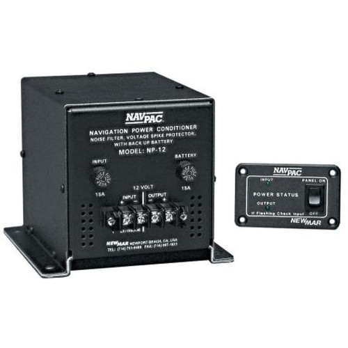 NEWMAR NP-12 Nav-Pac Incorporates Noise Filter, Voltage Spike Suppressor and Back Up Battery