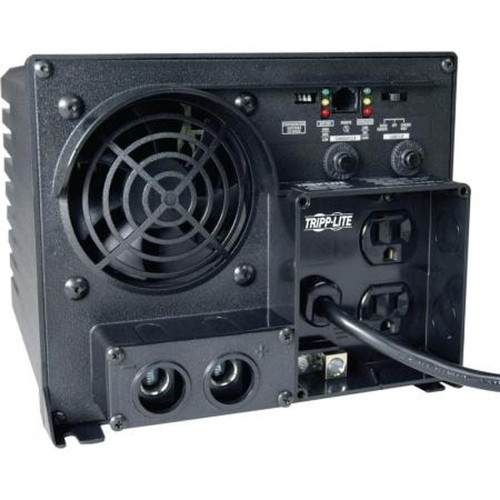 TRIPP APS750 LITE 750W Inverter/battery Charger/ Ups.12 VDC Input, 120 VAC Step Sinewave Output.2 Outlets