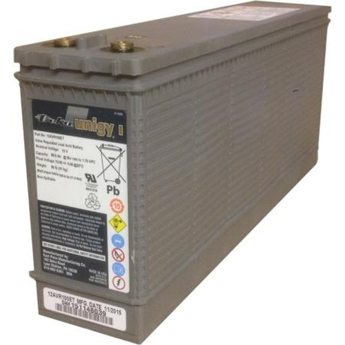 DEKA 12AVR-100-ET UNIGY I 12 VDC 100Ah Sealed Flame Retardant Battery.easy Access Case with 1/4" X 20 Studs.Reinforced Case Resists Bulging