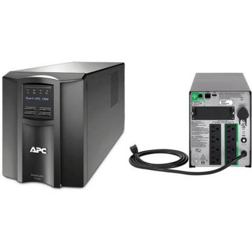 APC SMT1500C Smart-UPS 1500VA LCD 120V with Smartconnect APC4 Includes : CD with Software Documentation CD , Smart UPS Signalling RS-232 Cable , USB