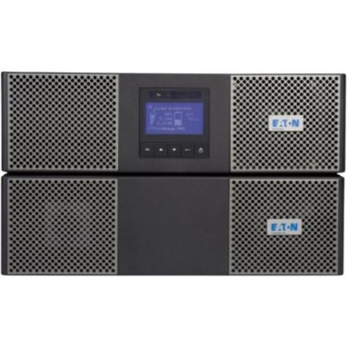 EATON 9PX5KTF5 UPS 4.5 Kw 5000 VA with 5 Kva Transformer, Ups, AC 200/208/ 220/230/240 V, Ethernet, 10/100, RS-232, Usb, Pfc, 6U, 19 In, 5 Kva