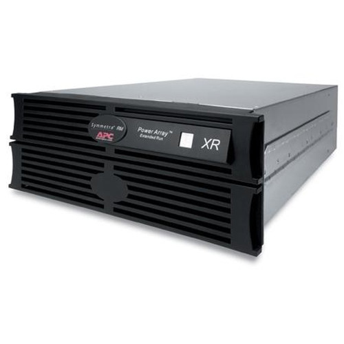 APC SYRMXR4B4 Symmetra 1U Rack Mount XR Frame W/ SYBT2 208/240V.Hot Pluggable.LED Status Indicator and Audible Alarm.Includes Brackets, Manual