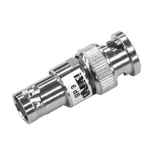 BIRD 3-A-MFB-06 RF Coaxial Attenuator.3 Watts, 6dB Nominal Attenuation, Male BNC to Female BNC Connector.4GHz