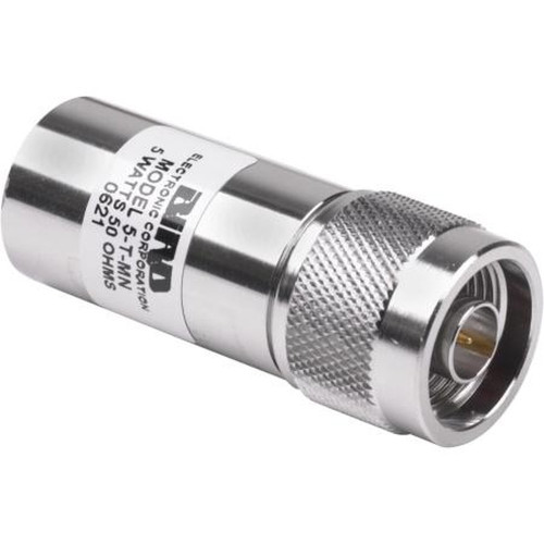 BIRD 5-T-MN Termaline RF Coaxial Resistor.5 Watts, 50 Ohm Dry Load with Male N Connector