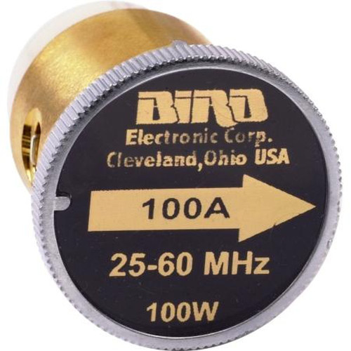 BIRD 100A Table 1 Standard Element.25-60 Mhz, 100 Watts