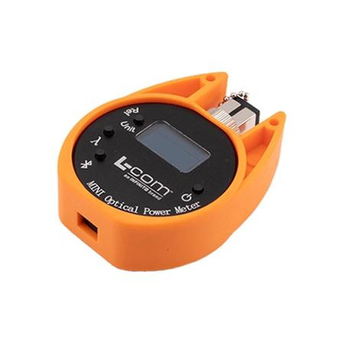 L-COM FOTM-OPM-BH Fiber Optic Optical Power Meter (850/1270/1310/1490/1550/1577/1610nm) Single Channel, High Power, Mini