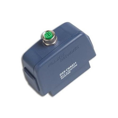 FLUKE DSX-CHA021S NETWORKS M12 Channel Adapters, Set of 2."d" Coded
