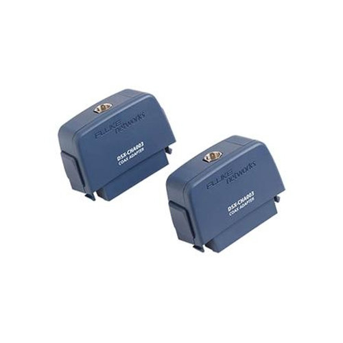 FLUKE DSX-COAX NETWORKS DSX Coaxial Adapter Set.Includes (2) Coax Adapters for DSX-5000 Cable Analyzer, (2) F to Bnc, (2) F to F Adapters, and 12'