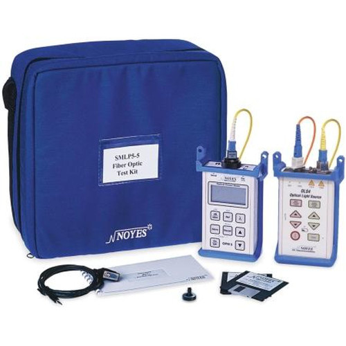 AFL SMLP-55-0907PR Single & Multimode Optical Loss Test Kit with SC Conn.Light Source, Power Meter, Rubber Boots, 50/62.5 Um Adapters, PC Software,