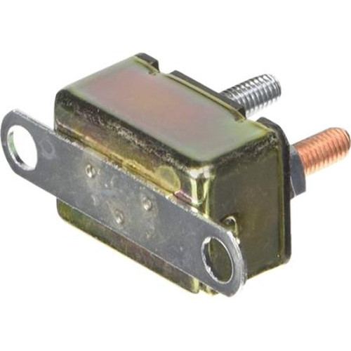 BUSSMAN CBC-50HB Single Pole 50 Amp Circuit Breaker.14 Volt DC Threaded Stud Mount