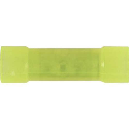 HAINES YBS-N-100-D PRODUCTS Nylon Insulated Butt Connector for Wire Sizes 12-10 Gauge.100 per Box