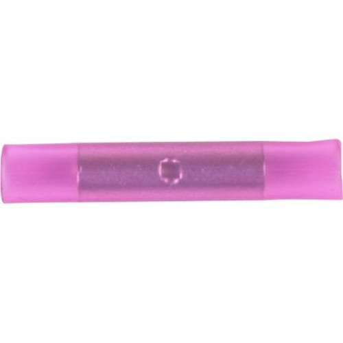 3M 94786-A 61-SN Nylon Insulated Seamless Butt Connector for Wire Sizes 22-18 Gauge.100 per Box.Color Red