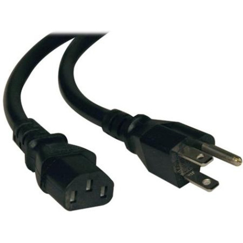 TRIPP P006-015 LITE 15' AC Power Cord, 5-15P to C13 UL Listed