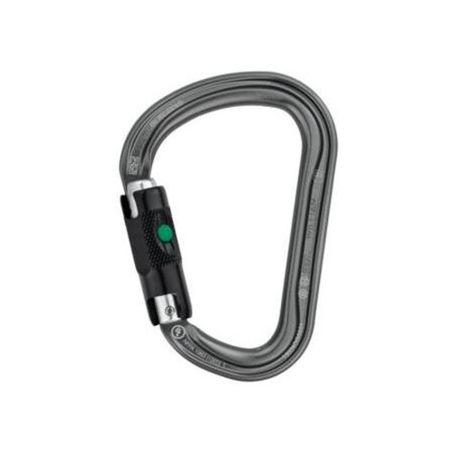 PETZL M36A BL Pear-Shaped Ball-Locking Carabiner for Belay Stations and Belaying with a Munter Hitch
