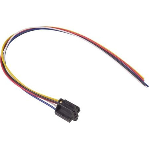 HAINES RH2 PRODUCTS Pre-Wired Relay Socket.Three 14 AWG and Two 18 AWG Wires, 24" Leads