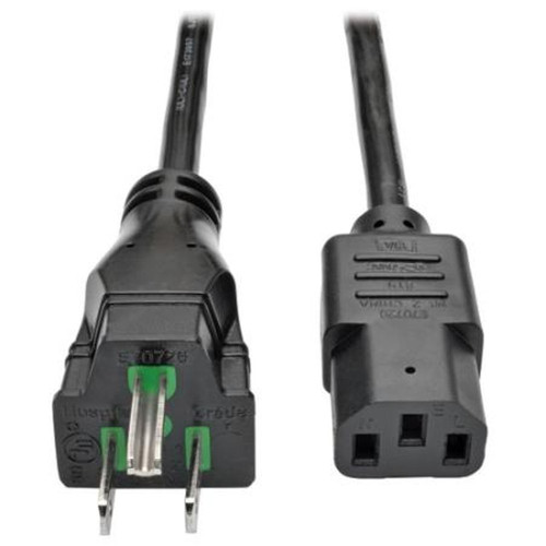 25' P006-025-HG15 Hospital Comp Cord 15A #14 5-15P - IEC-320-C13