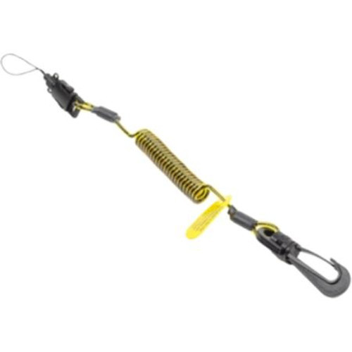 Capital Safety 1500060 3M Clip2Loop Coil Tool Tether 1500060, 2 lb Capacity, 7 – 34 in, 10 ea/Pack