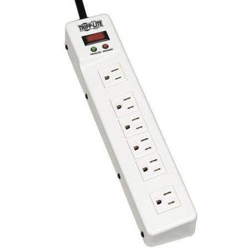 6' TLM626 Protect It! Surge Protector W/ 6 R/a Outlets
