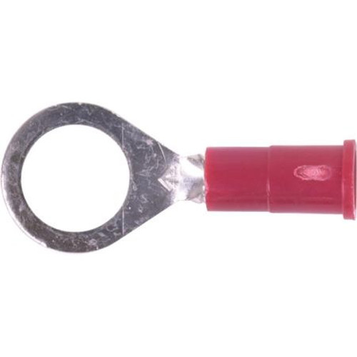 3M MVU18-516R/SK Vinyl Insulated Ring Terminal with Butted Seam.for 22-18 AWG Wire Size and 5/16" Stud or Screw size.1000 per Box