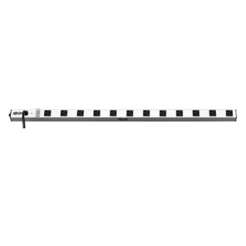 15' PS3612 12-Outlet Vertical Power Strip, 120V 15A 5-15P