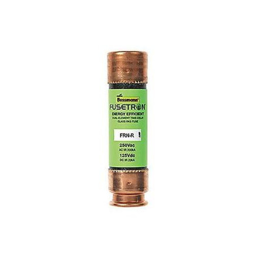 BUSSMANN FRN-R-9 Dual Element, Time-Delay Fuses, Non-Indicating 9 Amp Fuse