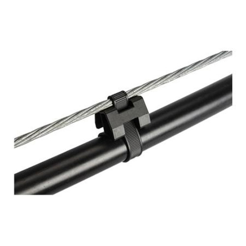 HELLERMANNTYTON 111-01671 Cable Tie 12.4" X.50" Outside Serrated for Parallel Routing, High Impact Modified, Heat and UV Stabilized, Black