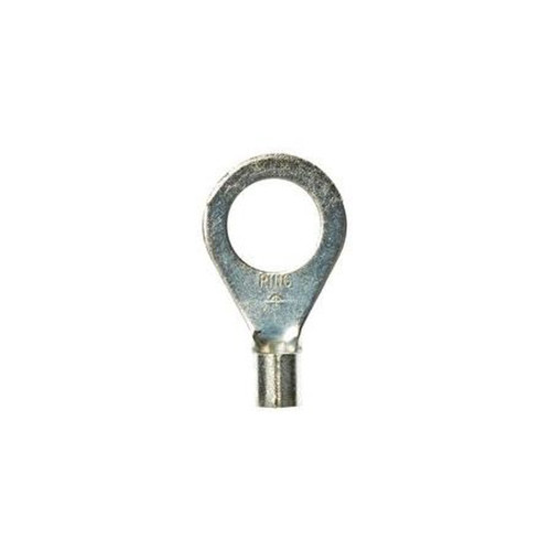 3M M8-14R/SK Ring Tongue, Non-Insulated Brazed Seam , Stud Size 1/4, Accommodates Wire Size 8 AWG