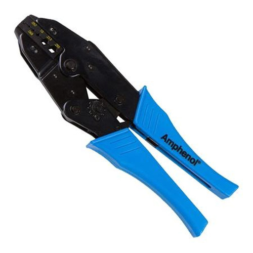 AMPHENOL CTL-5 Tool Frame with Die Set, Hex Cavity Dimensions Are 0.052, 0.068, 0.100, 0.213, 0.255