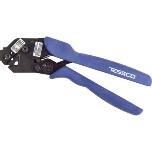 SARGENT 4290CT TOOLS Lug Crimper for 2,4,6,8 AWG Wire Crimp Lugs (short and Long Barrel).Rotatable Die Selection.Made of High Carbon Investment