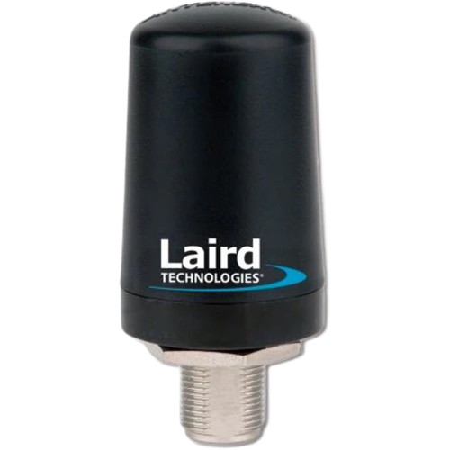 Laird TRAB9023NP Phantom low-profile omni antenna showing N-Female connector and 5/8 inch threaded stud mount