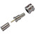 RF RFU-600-1 INDUSTRIES Mini-UHF Male Connector for RG58/U, RG58A/U, RG141 and Ultralink Cable.Nickle Body, Gold Pin.AMP Style, Pin in Body