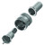 RF RFU-600-1 INDUSTRIES Mini-UHF Male Connector for RG58/U, RG58A/U, RG141 and Ultralink Cable.Nickle Body, Gold Pin.AMP Style, Pin in Body