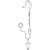 Motorola NTN1663 Commport Ear Microphone System with Ring Push-To-Talk