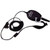 Motorola NTN1722 Commport Ear Microphone System with Push-To-Talk On Radio