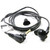 Motorola BDN6768 Ear Microphone in Black