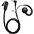Pryme LMC-1GH-H9 Pro-Grade Lapel Microphone with G-Hook Earpiece – 1-Pin Twist Lock for Hytera PD-3xx Series Radios