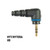 Pryme LMC-1GH-H9 Pro-Grade Lapel Microphone with G-Hook Earpiece – 1-Pin Twist Lock for Hytera PD-3xx Series Radios