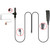 Pryme SPM-2383 Surveillance Style Earpiece with Noise Reduction Microphone