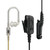 Motorola PMLN8083A 2 - Wire IMPRES Surveillance Kit, Mic/PTT on one wire, Xtra Loud Translucent Tube Speaker System on second wire, TIA Compliance