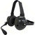 Pryme HDS-EMB Flat Black Dual-Muff Noise Reducing Headset
