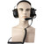 Pryme HBB-EM-OHB Dual Earmuff Aviation Style Headset with NRR 24dB